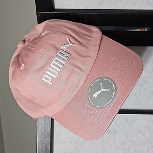 Puma Pink Strapback Hat NWT
